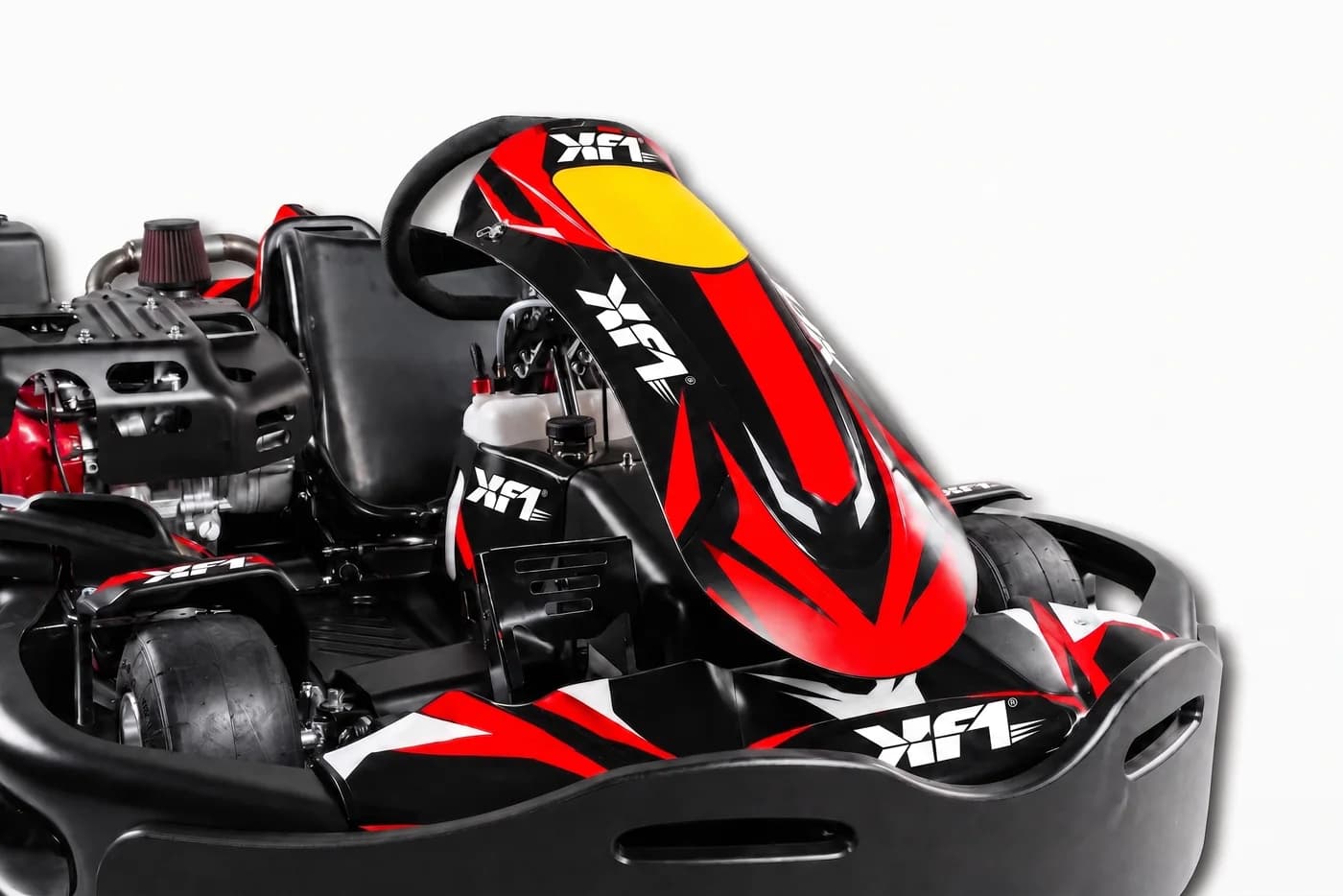 The KF1 TATANKA endurance kart, three-quarter front view